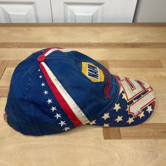 Vintage 90s Napa Racing #15 USA Racing Cap Adjustable Official Napa Supplier - Picture 3 of 8